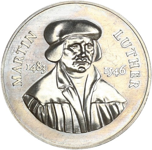 Ddr medaille 1983 - ddr, martin