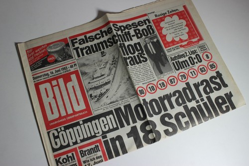 Bildzeitung 1983 juni - bildzeitung,