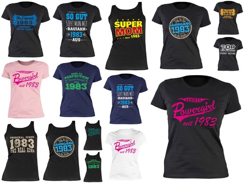 Geburtstag damenshirt - 43,
