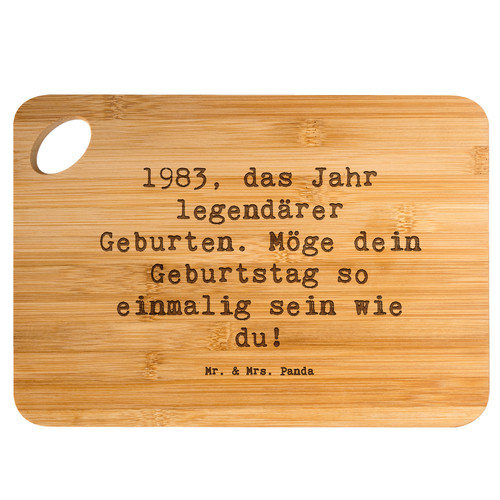 Frühstücksbrett spruch 1983 - frühstücksbrett,