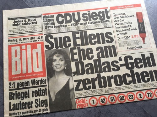 Bildzeitung 1983 märz - bildzeitung, 14.03.1983