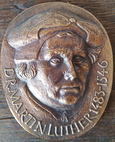 Bronzeguss plakette martin - bronzeguss,