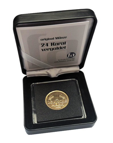Karat vergoldet mit - 1, dm