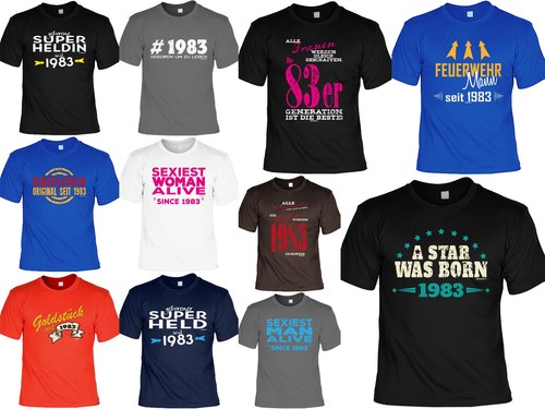 Shirt geburtstag 43 - 43,