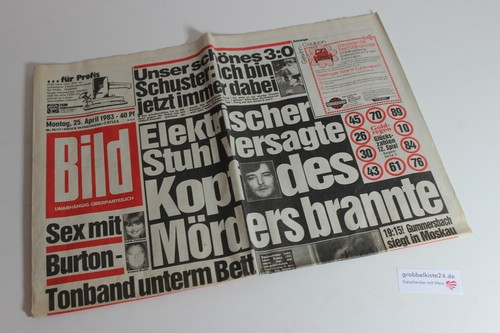 Bildzeitung 1983 april - bildzeitung,