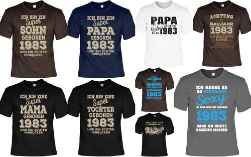 Shirt geburtstag 43 - t-shirt,