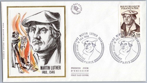 Frankreich fdc paris 1983 - paris,