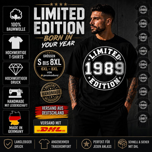 Limited edition jahrgang 80er - jahrgang,