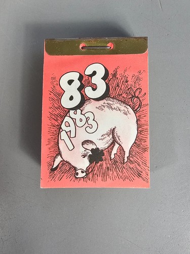 Alter abreißkalender 1983 ddr - abreißkalender,