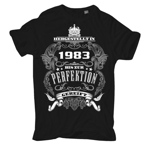 Männer herren tshirt - 42, jahre