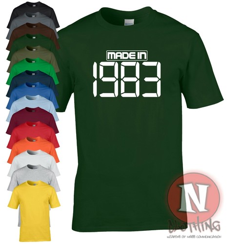 Naughtees shirt 1983 - t-shirt,